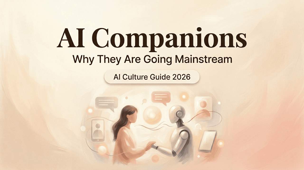 Why AI Companions Are Going Mainstream
