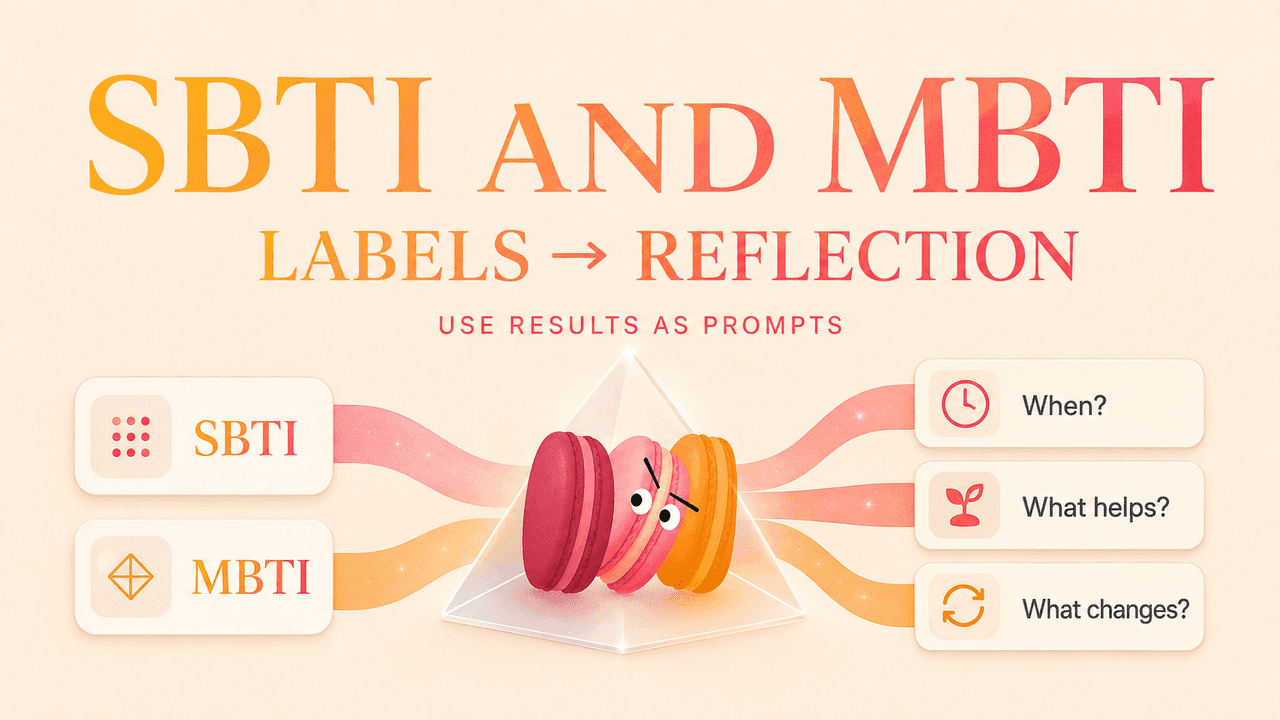 SBTI and MBTI: Turn Test Labels Into Better Reflection