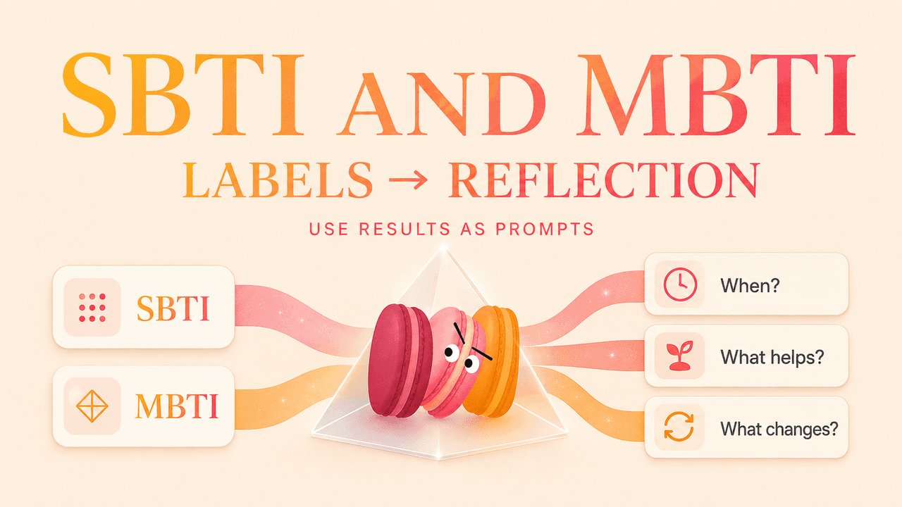 SBTI and MBTI: Turn Test Labels Into Better Reflection