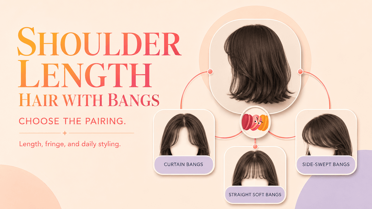 Shoulder-Length Hair With Bangs: Choose the Pairing