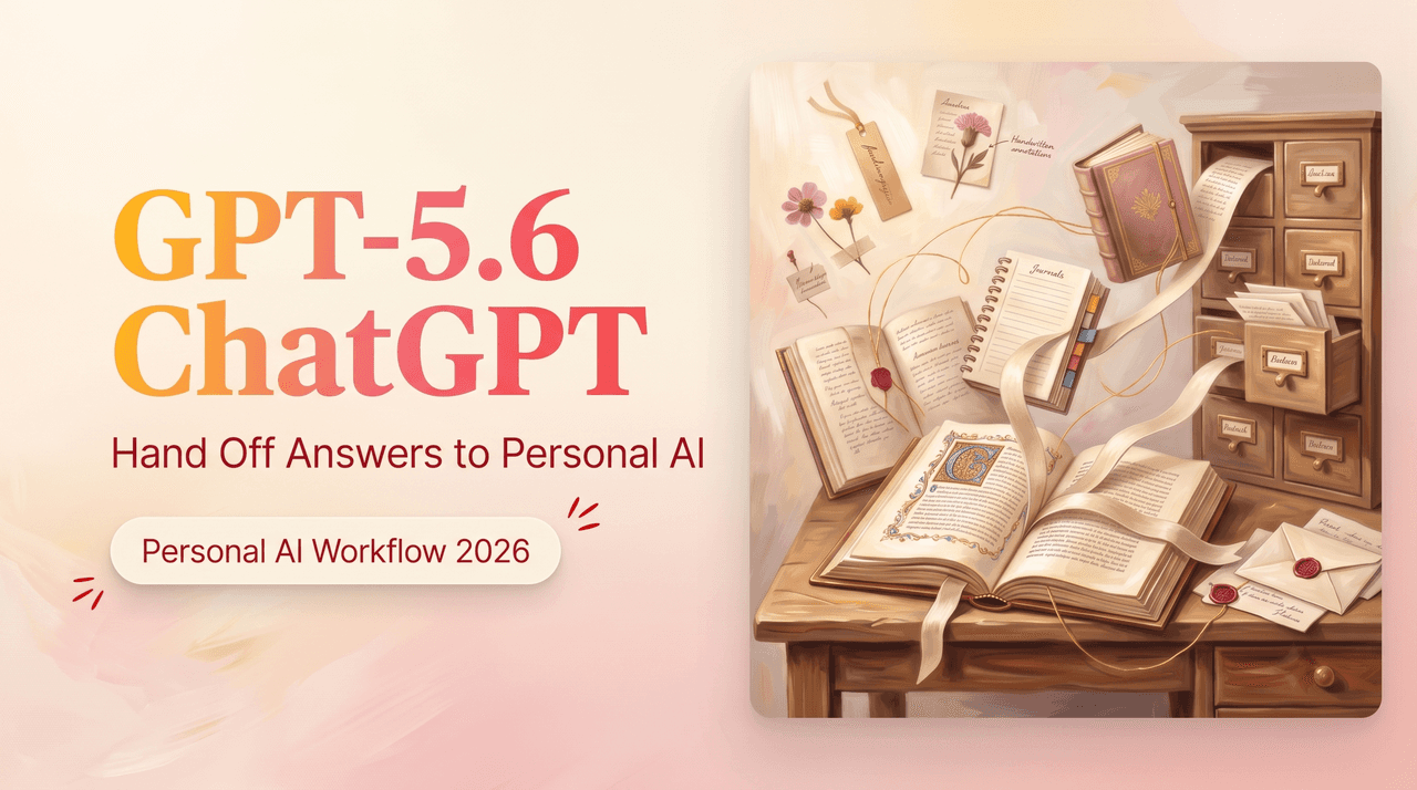 GPT-5.6 ChatGPT: Hand Off Answers to Personal AI