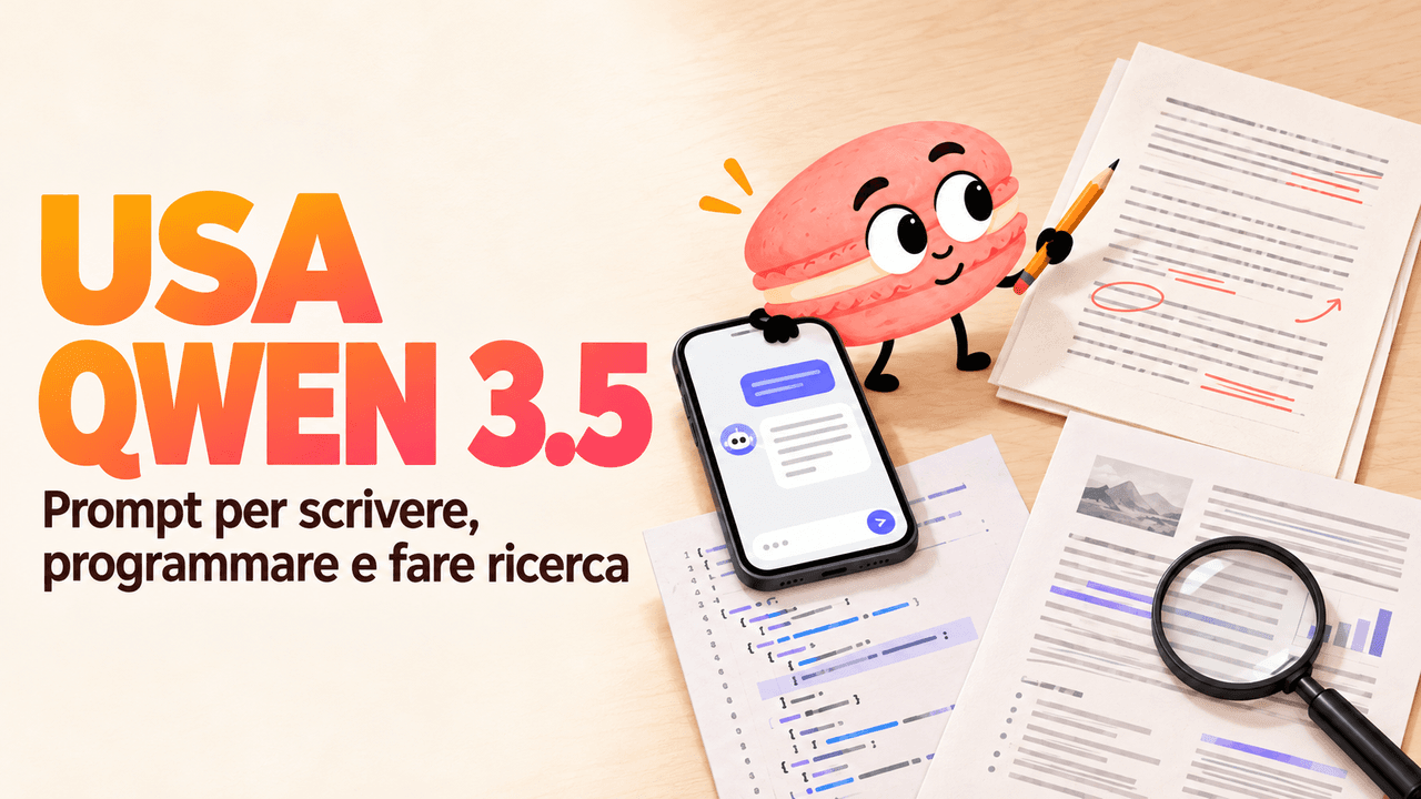 Come usare Qwen 3.5: prompt per scrivere, programmare e fare ricerca