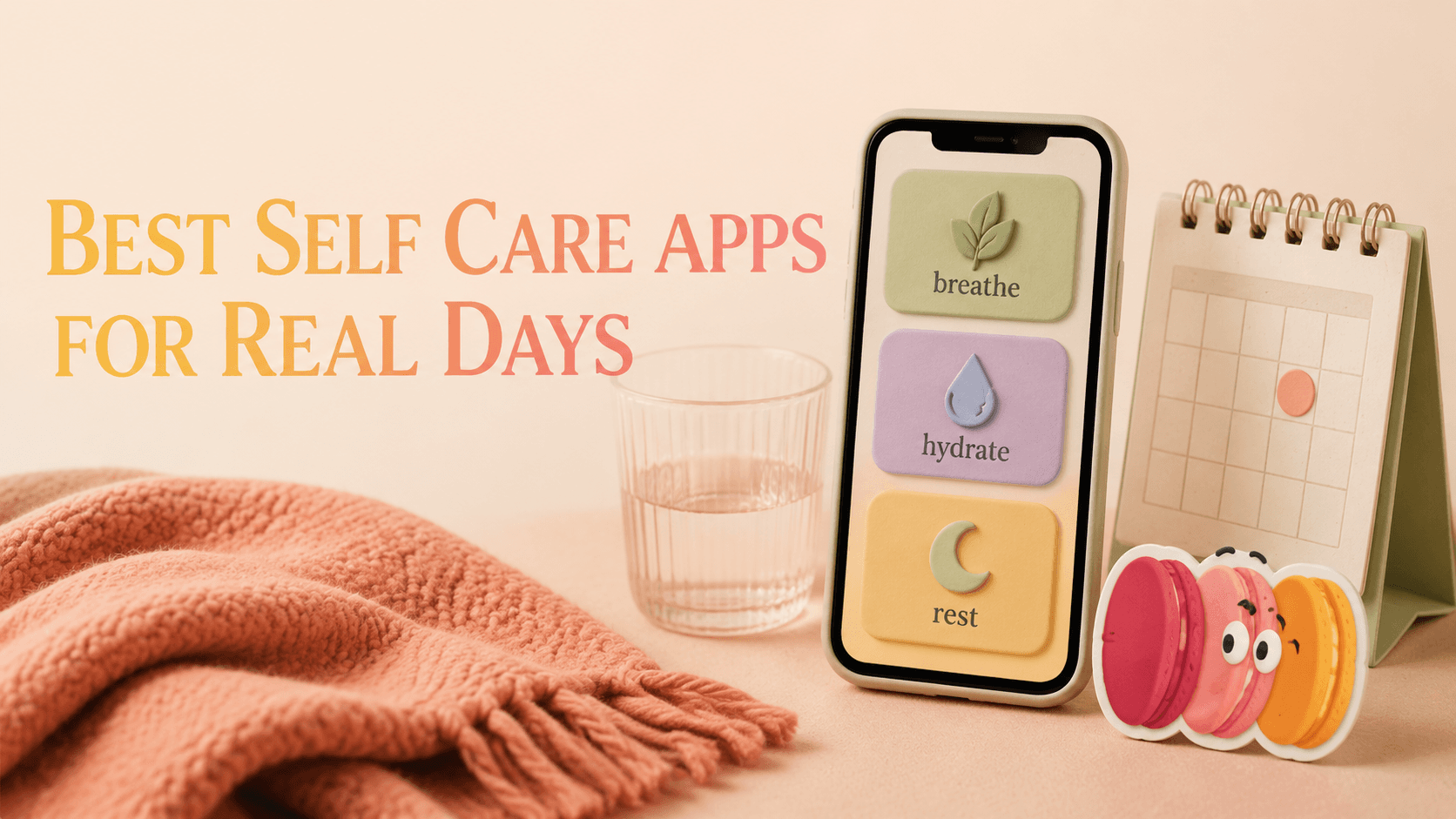 Self-Care Apps for Real-Life Days