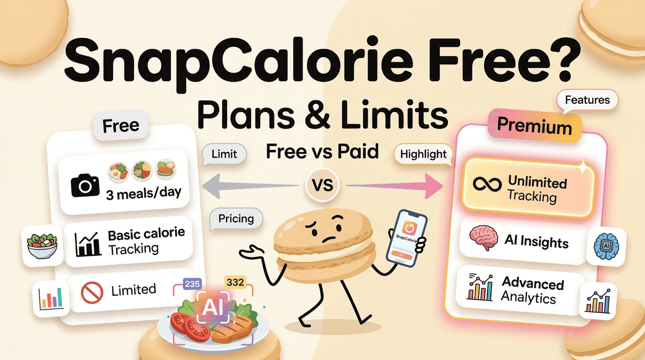 Is SnapCalorie Free? Plans & Limits Explained