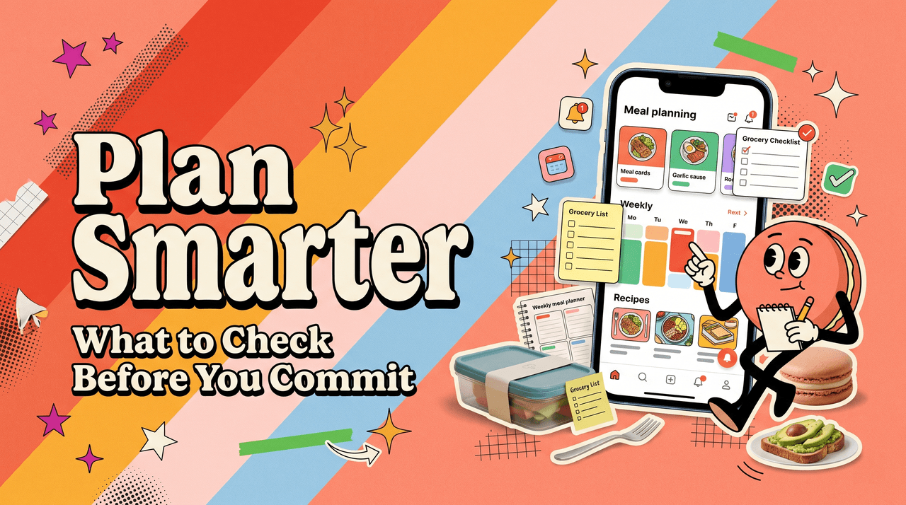 Meal Planning App: What to Look For Before You Commit