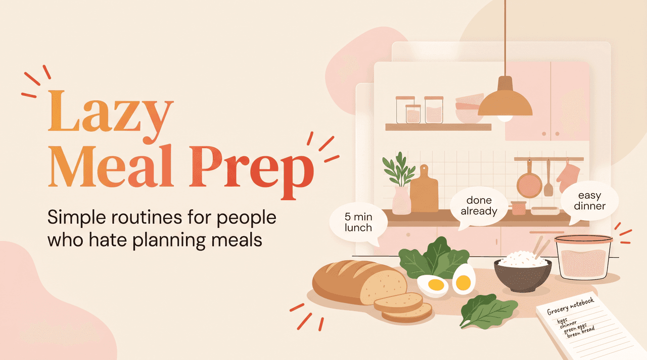 Simple Meal Prep for People Who Hate Meal Prep