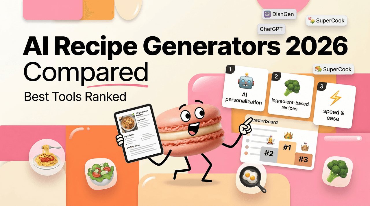 Best AI Recipe Generators Compared in 2026