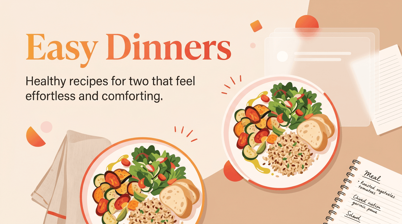 Healthy Dinner Recipes for Two That Feel Easy