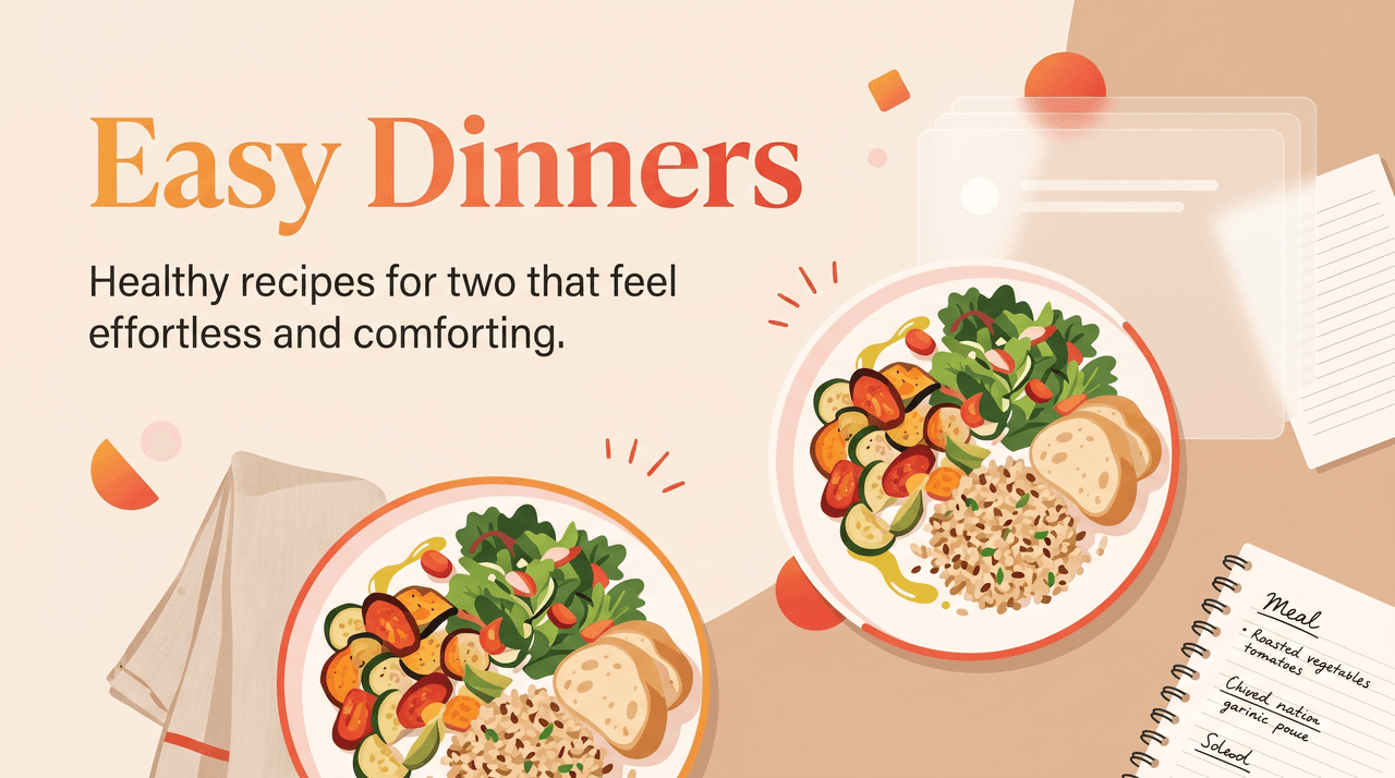 Healthy Dinner Recipes for Two That Feel Easy